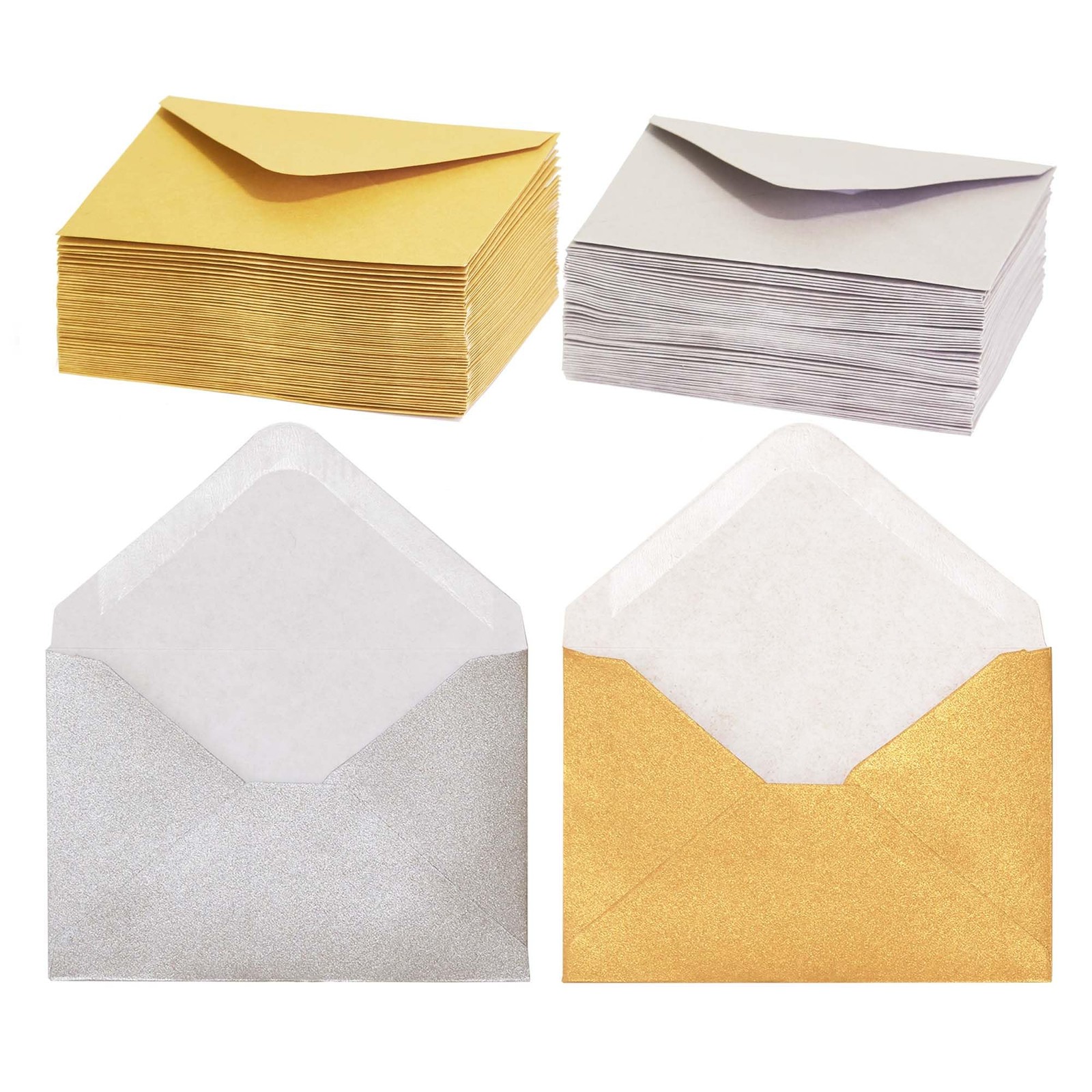 Gift Card Envelopes – 100-Count Mini Envelopes, Business Card Envelopes, Bulk…