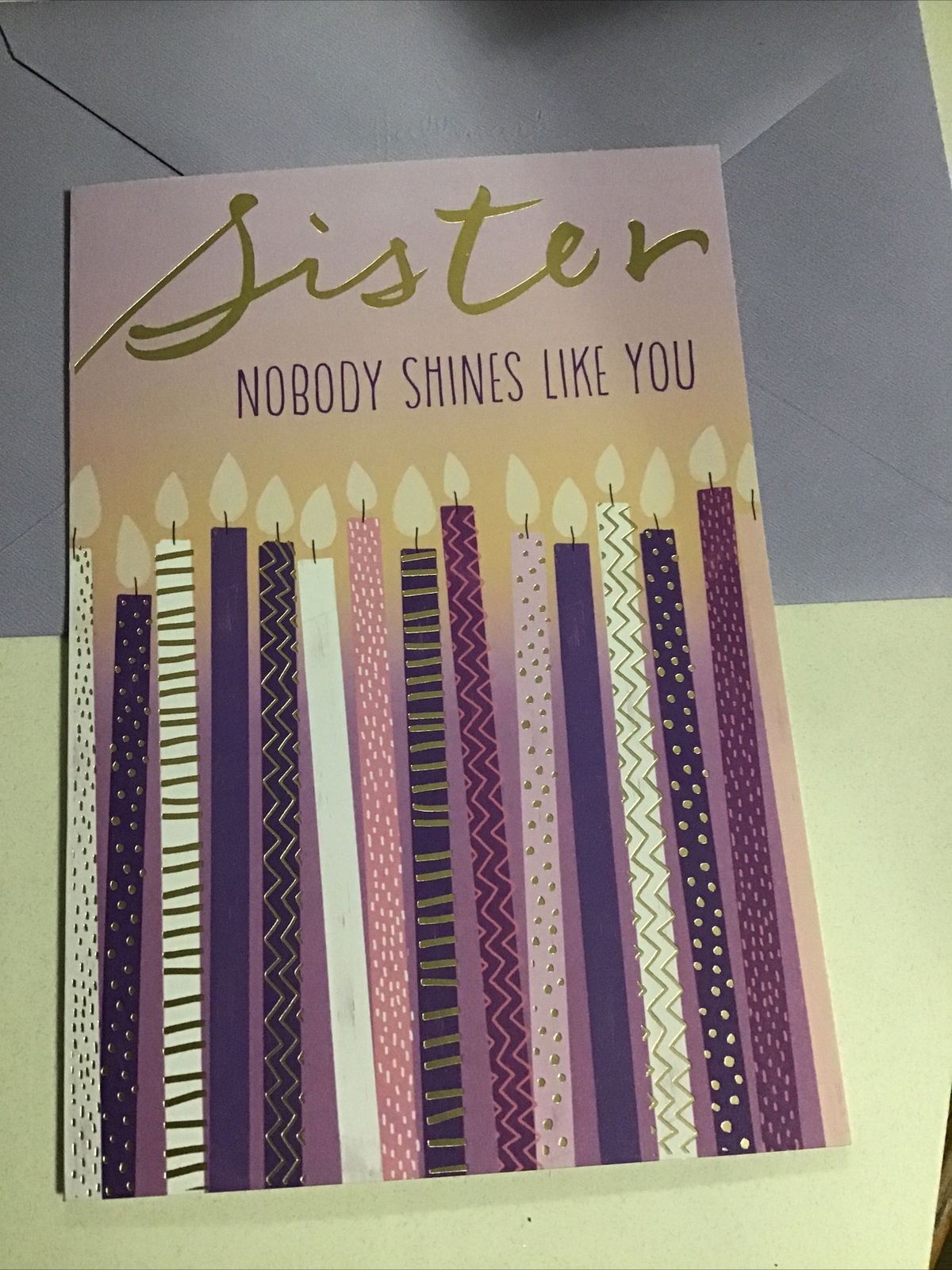 Happy Birthday Sister Nobody Shines Like You Hallmark Greeting Card