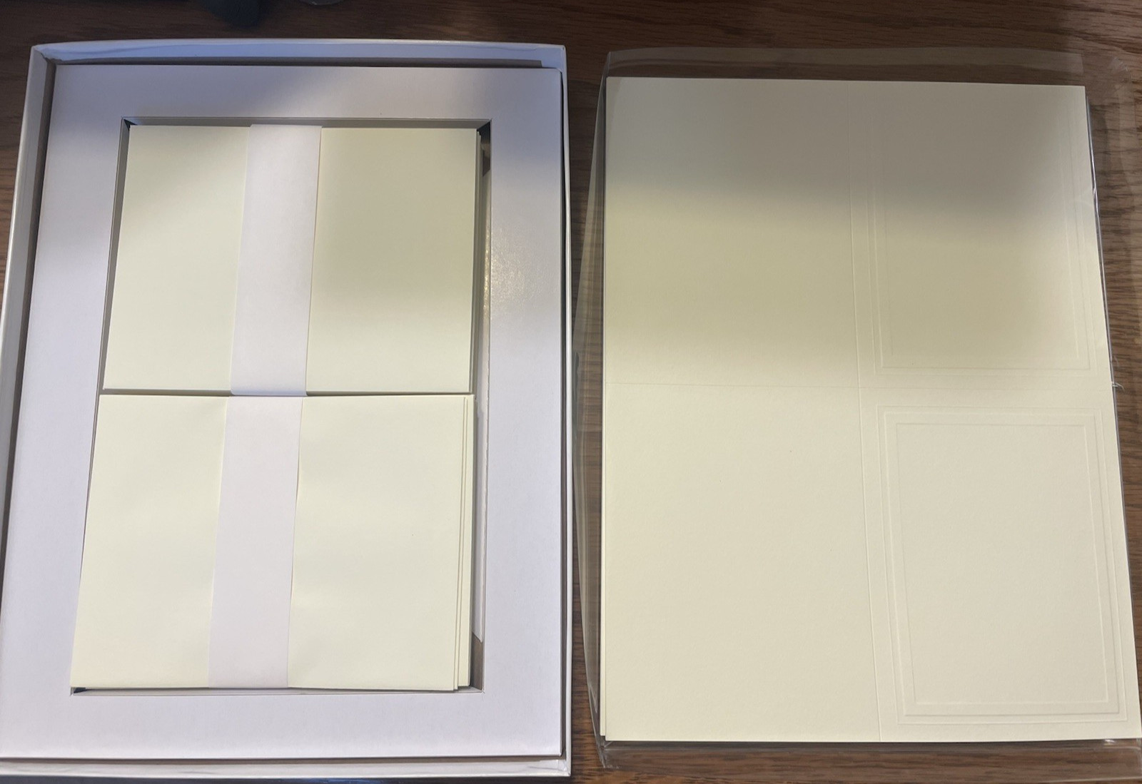 Southworth Response/Reception cards 50 Cards/Envelopes Ivory #A2020 Instructions