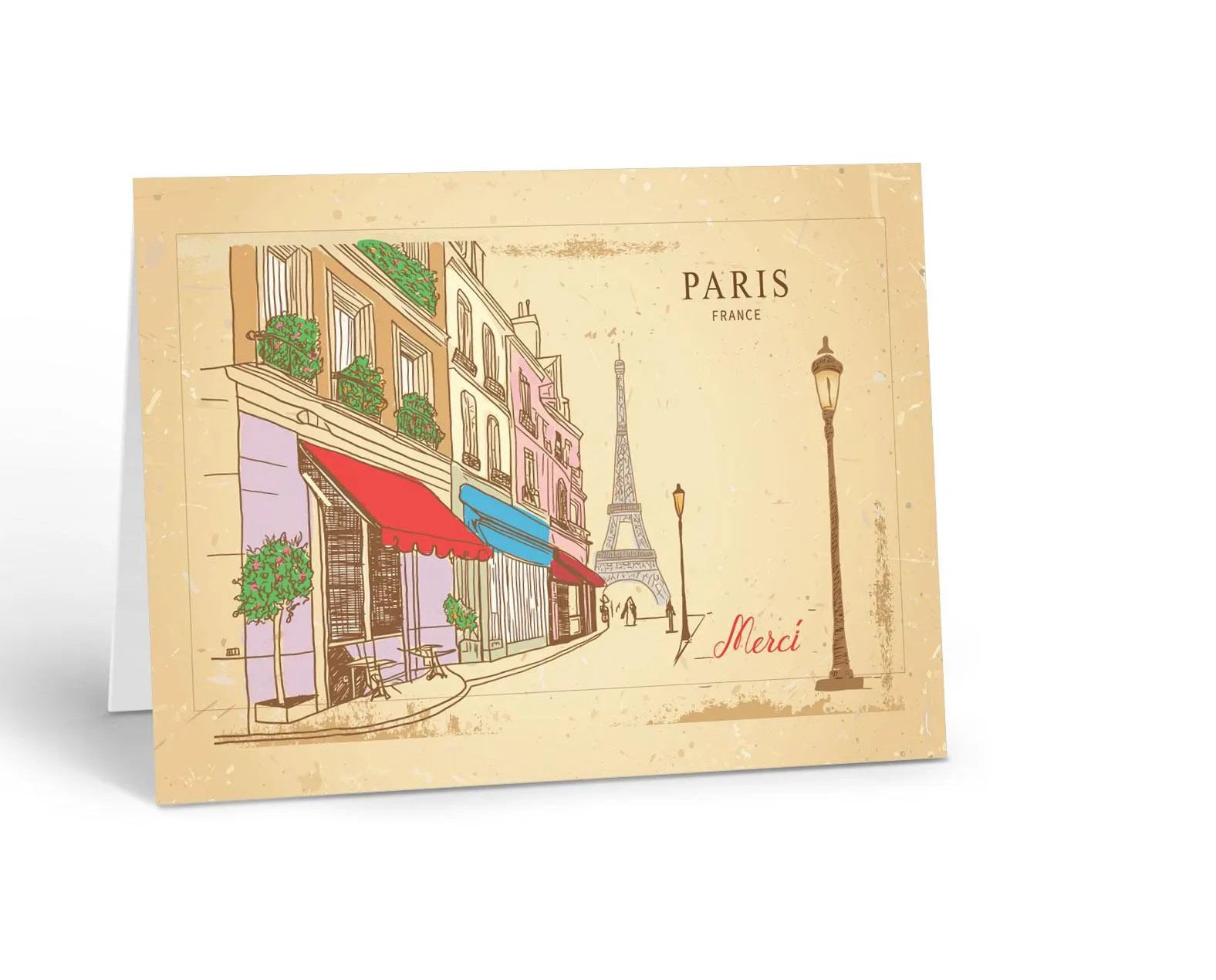 Stonehouse Collection | Merci Note Card | Paris Note Cards | Parisian – B14561