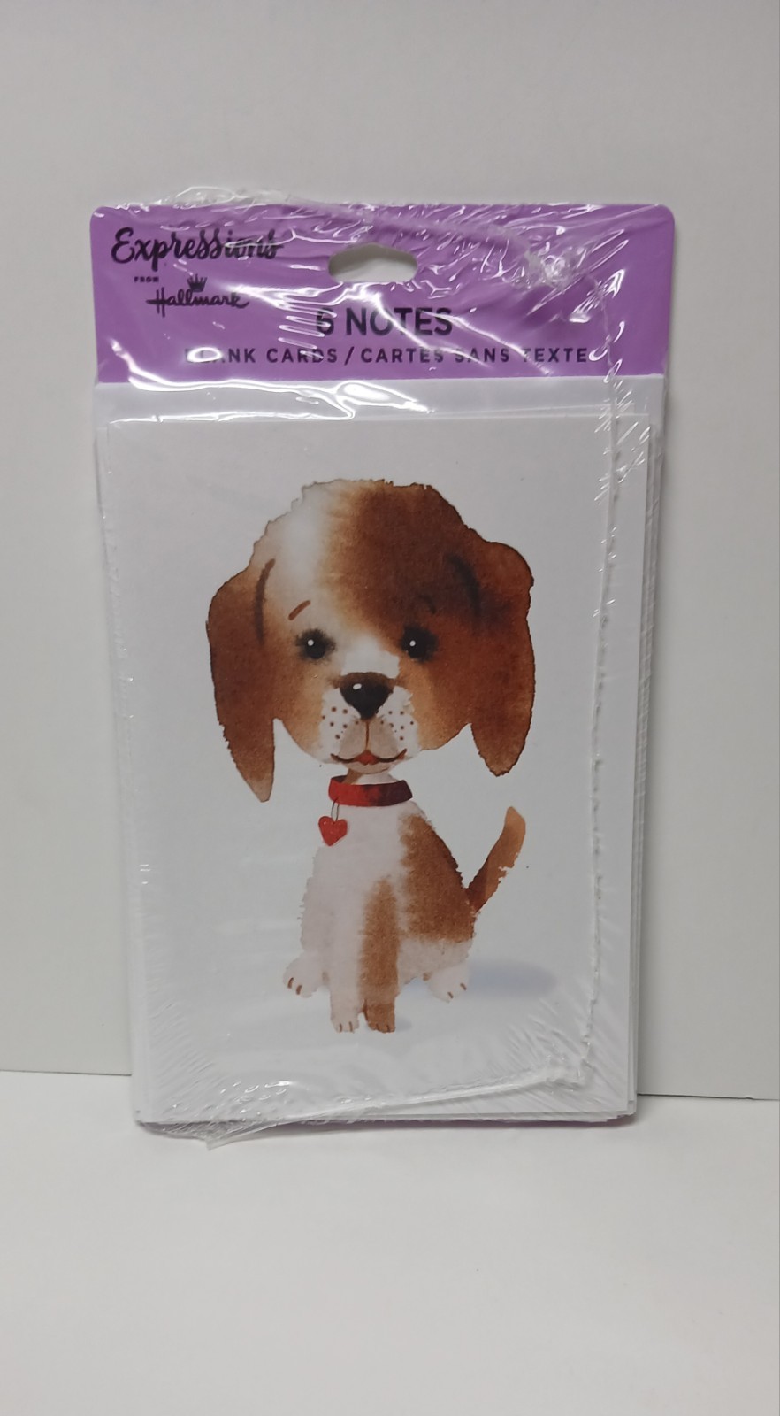 Expressions Hallmark Blank Note Cards Cute Puppy Dog Lover