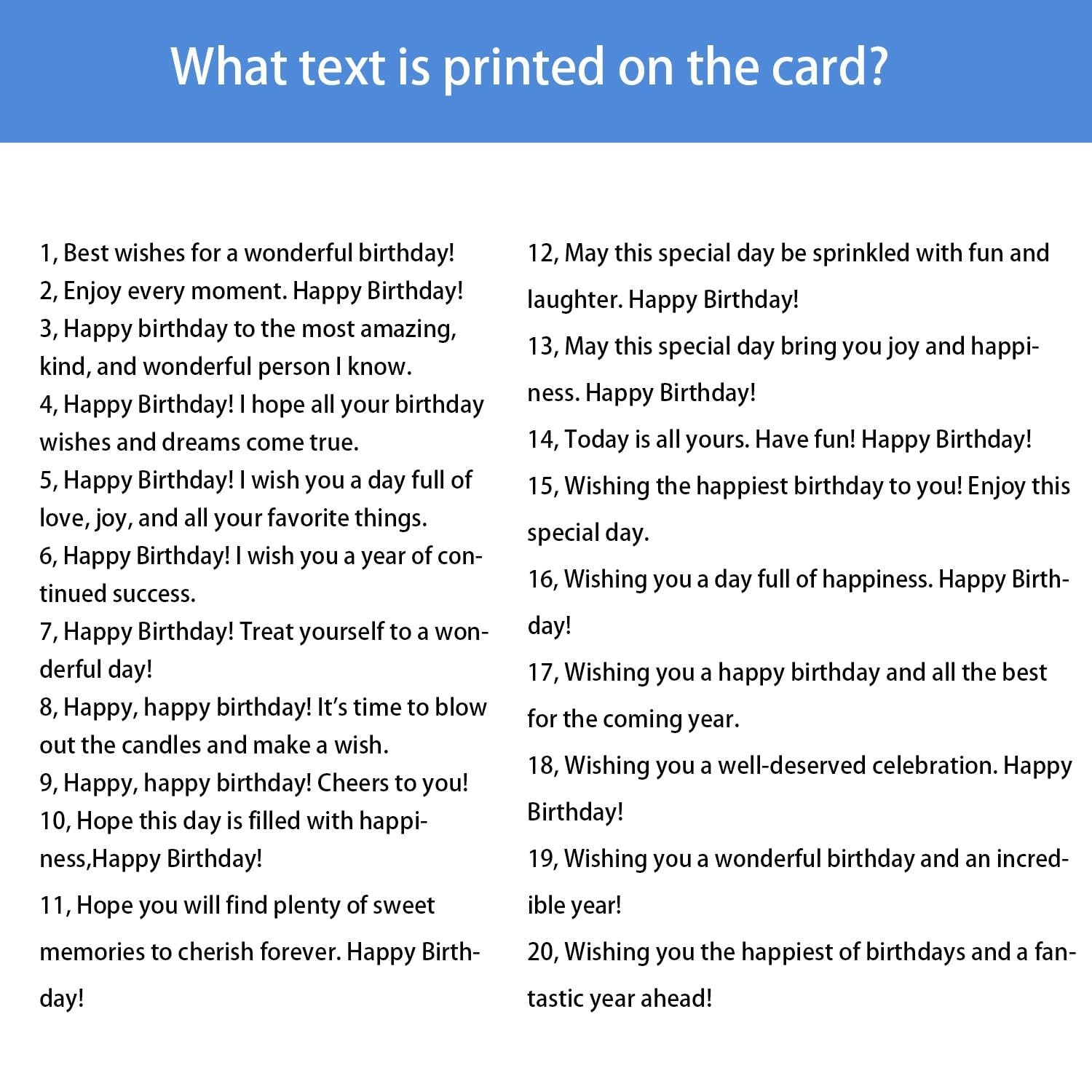 Bulk Birthday Cards Set – 160 Cards with Envelopes, 20 Unique Designs, 4×6 inche