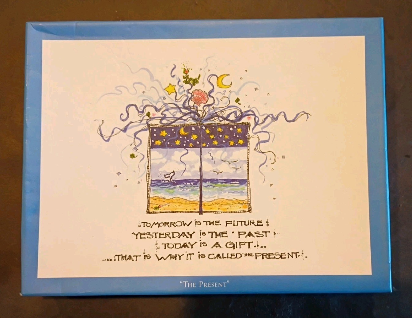 Susan Wallace Barnes “The Present” 10 Blank Notes with Envelopes