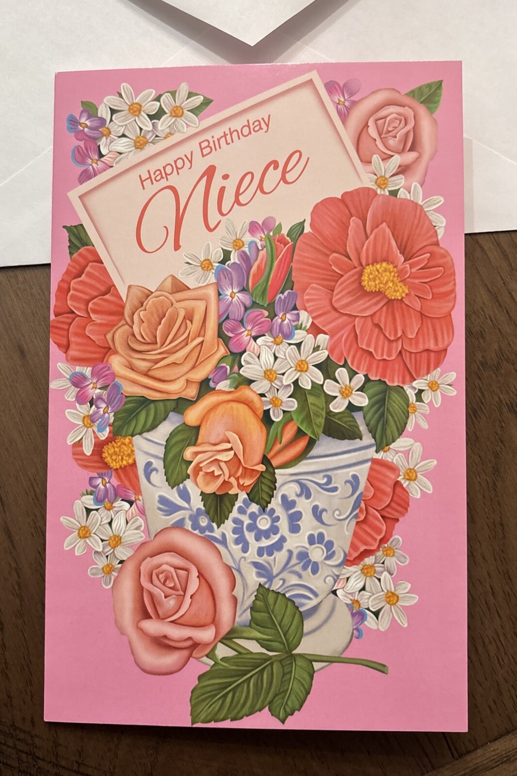 Birthday Niece Kind Warmhearted Generous 5’x7.75″ Stockwell Greeting Card