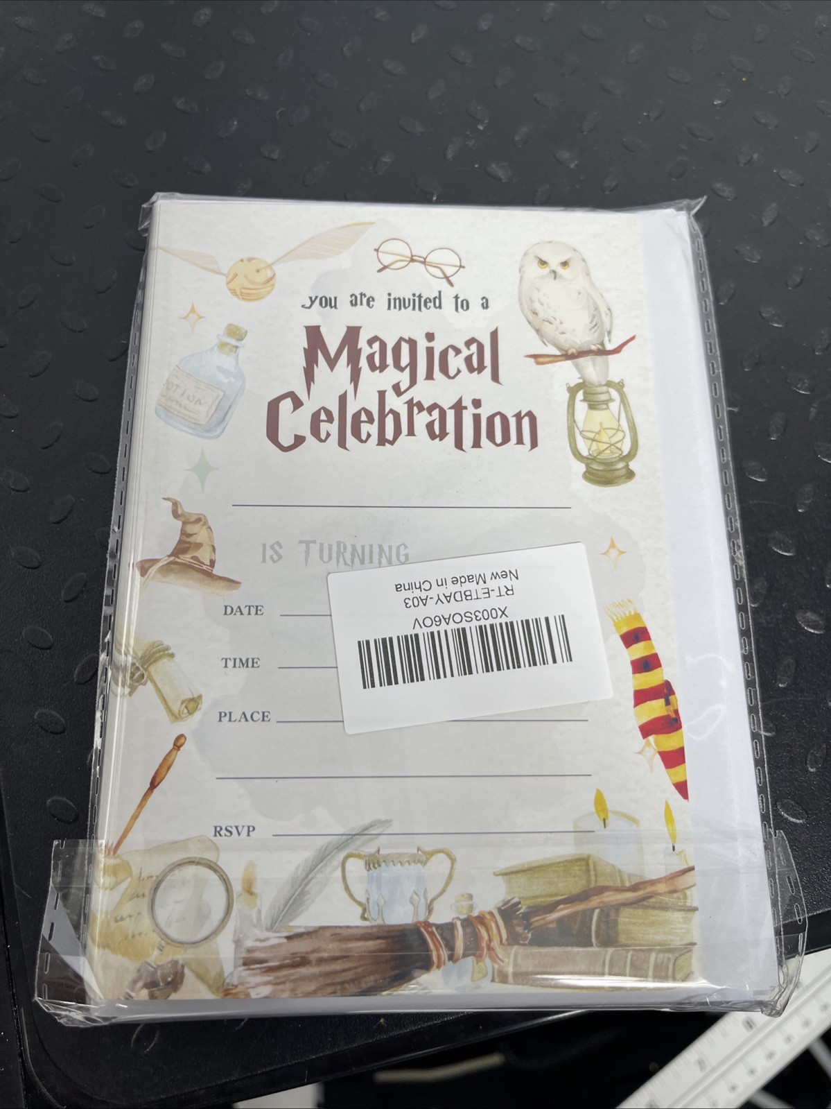 Magical Celebration Birthday Invitations 20 pk