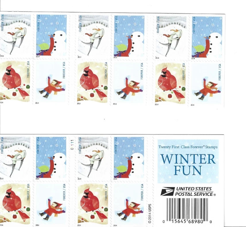 USPS sheet OF 20 FOREVER STAMPS (RETIRED DESIGNS)