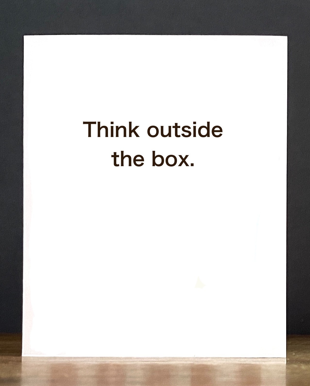 Encouragement Card: Outside the Box II