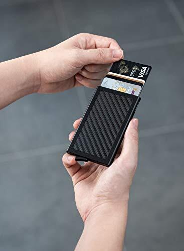Pop Up Wallet,Slim Minimalist Credit Card Holder For Men and Women RFID Blocking