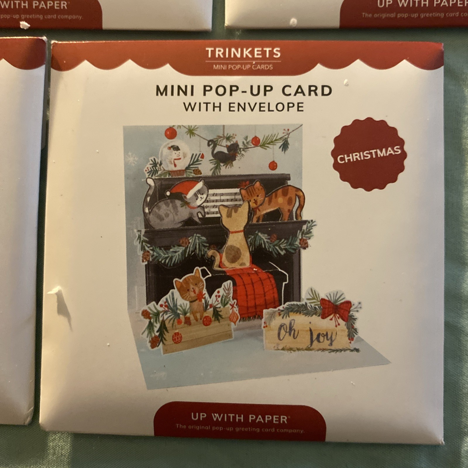 Pop Up Greeting Christmas Cards 7 Different scenes