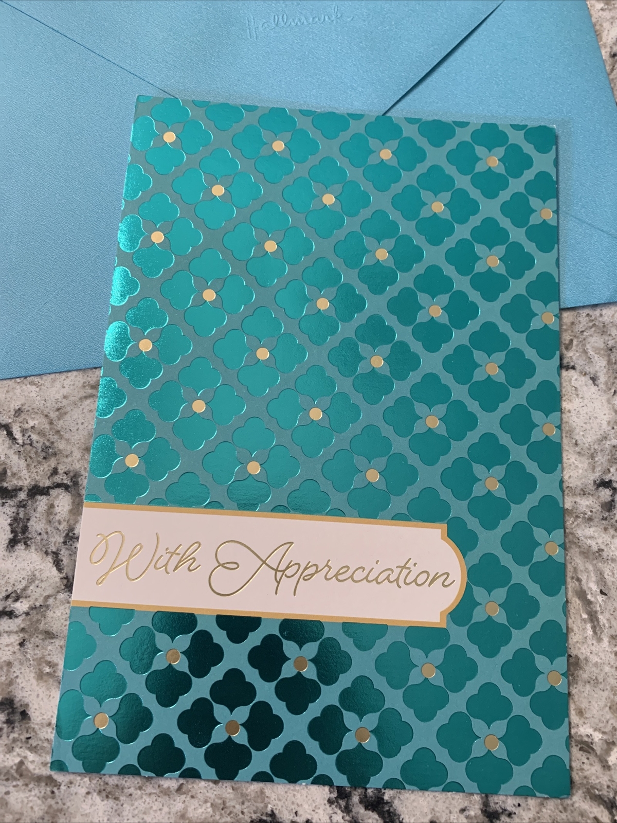 Thank You With Appreciation Blessings Kindness 5.5”x8” Religious Greeting Card