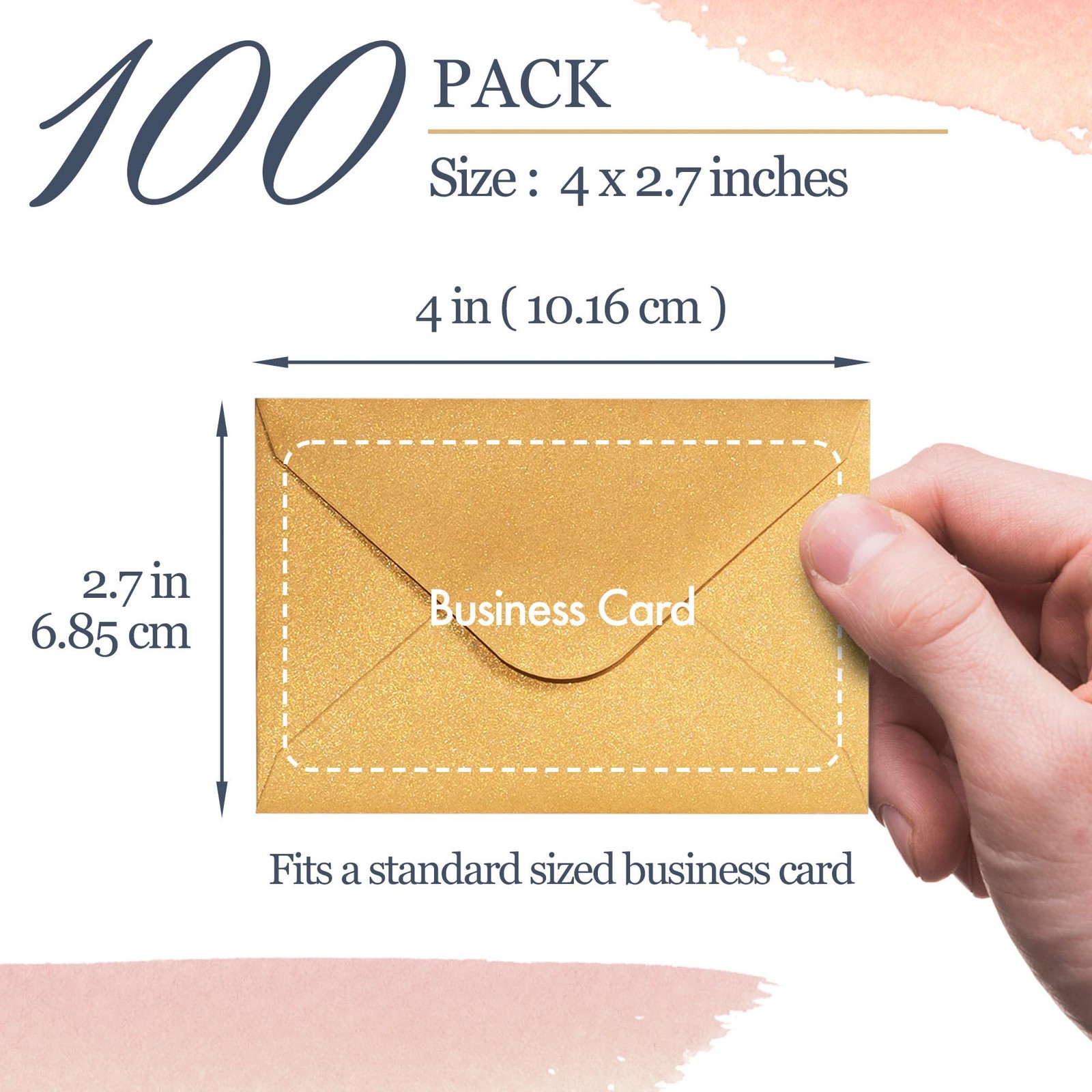 Gift Card Envelopes – 100-Count Mini Envelopes, Business Card Envelopes, Bulk…