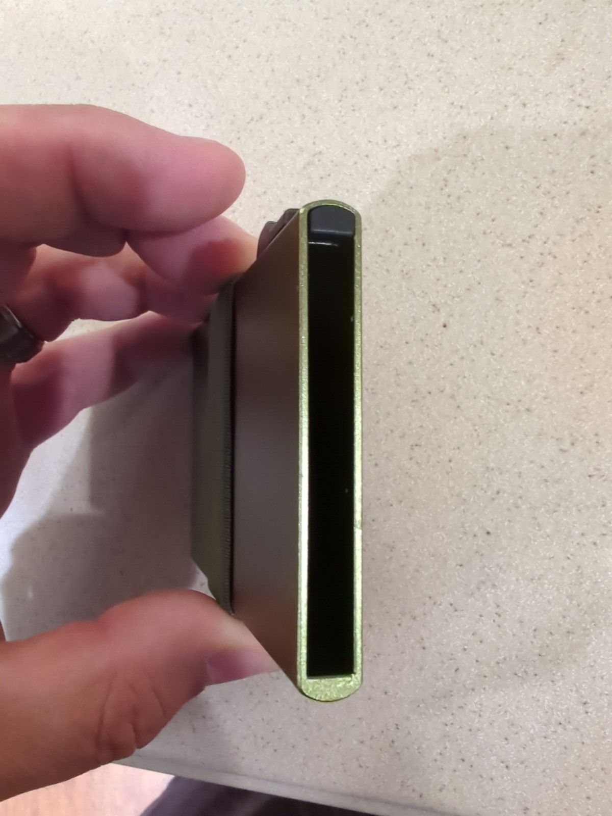 Pop Up Minimalist Card for Men, Silm Credit Card Holder with Cash Band