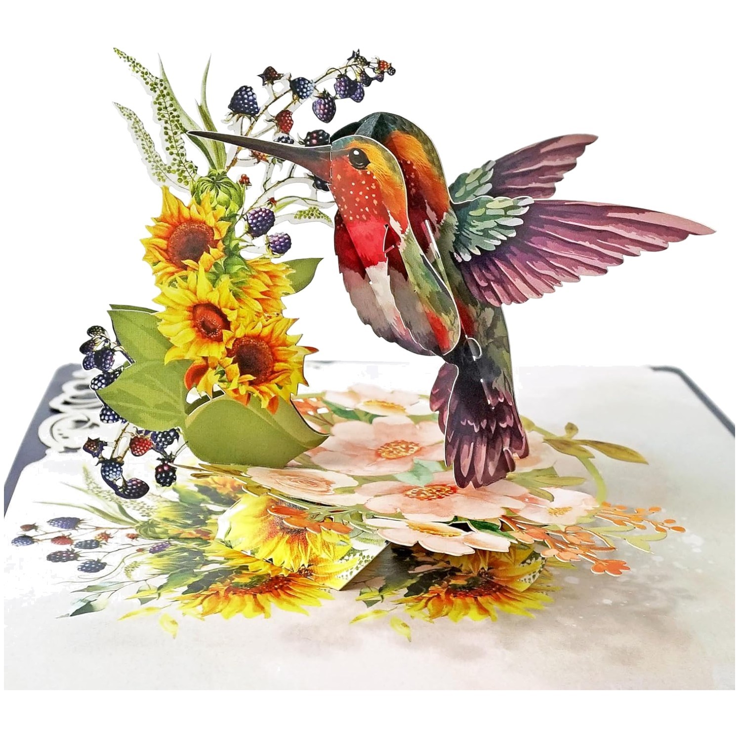Floral 3D Pop Up Card – Birthday, Mothers Day