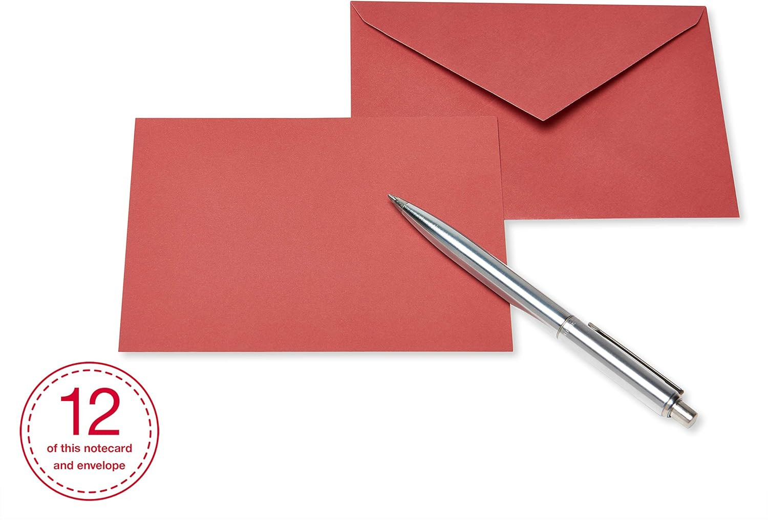 Single Panel Blank Cards with Envelopes, Earthtone Colors (100-Count)