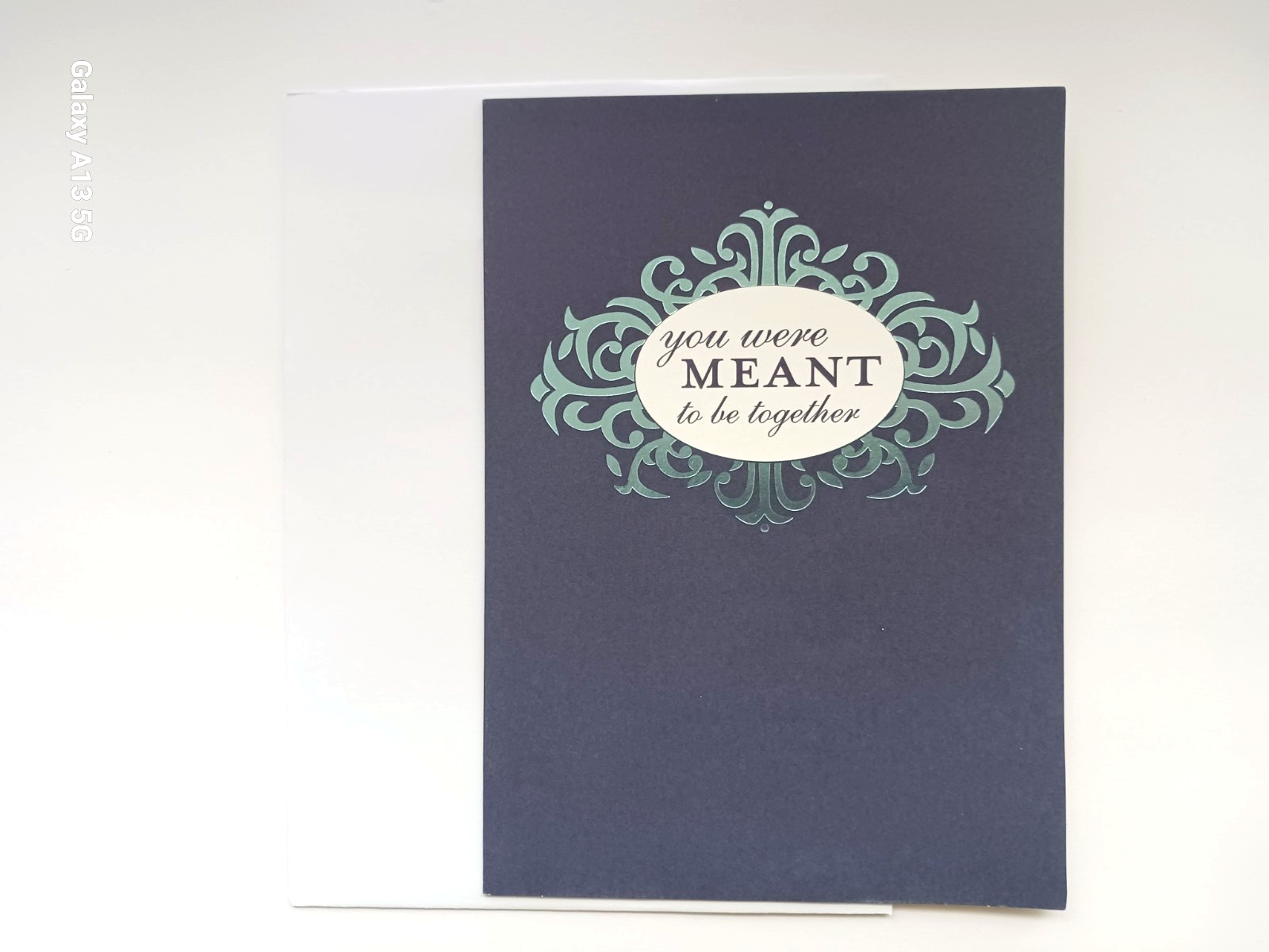Wedding Card- YOU WERE MEANT TO BE TOGETHER-WISHING YOU A LIFETIME OF HAPPINESS