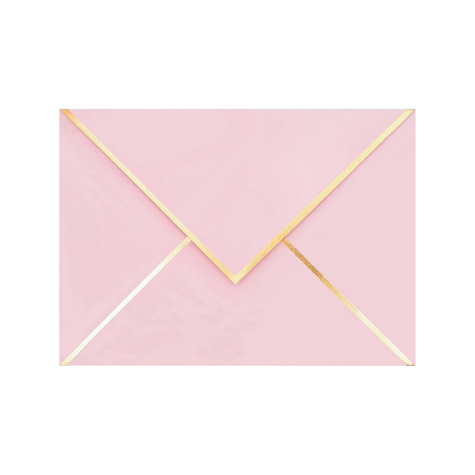 Luxury A7 Envelopes, V Flap, 5.25 X 7.25, Cards, Shower, Pink