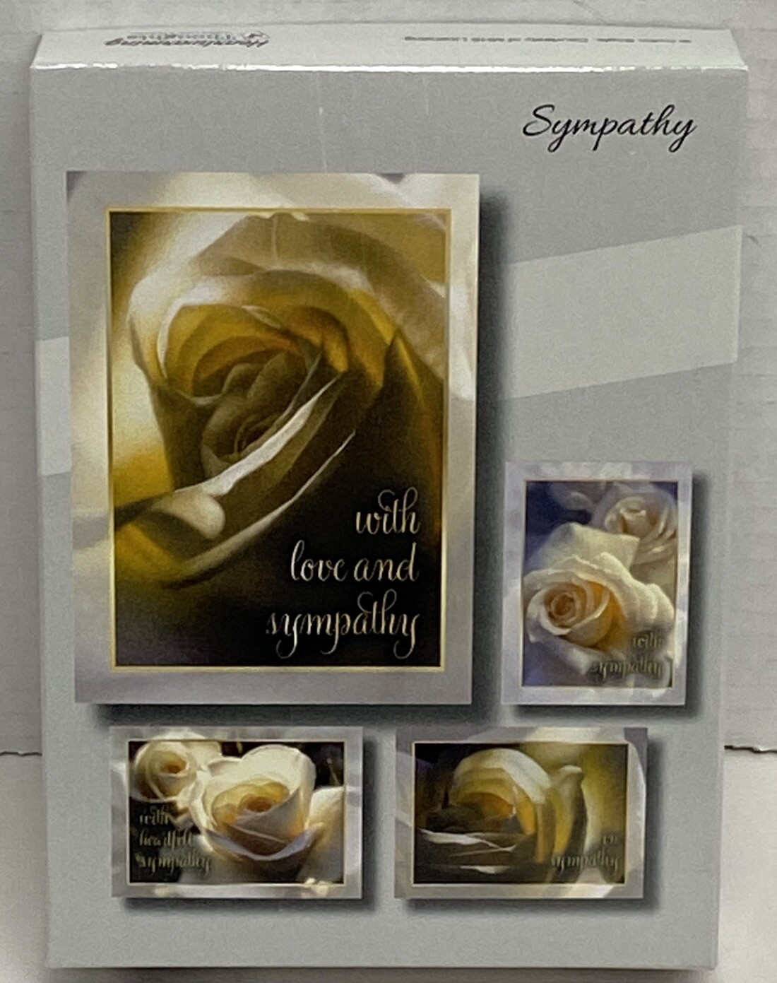 BOX 12 Christian SYMPATHY Greeting Cards; Bible Scripture & Inspirational Verse