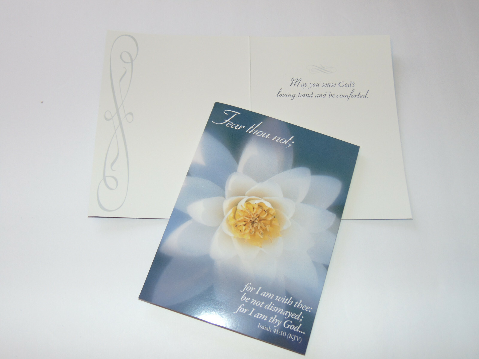 BOX 12 Christian SYMPATHY & SENTIMENTS Greeting Cards, KJV Bible Scripture Verse