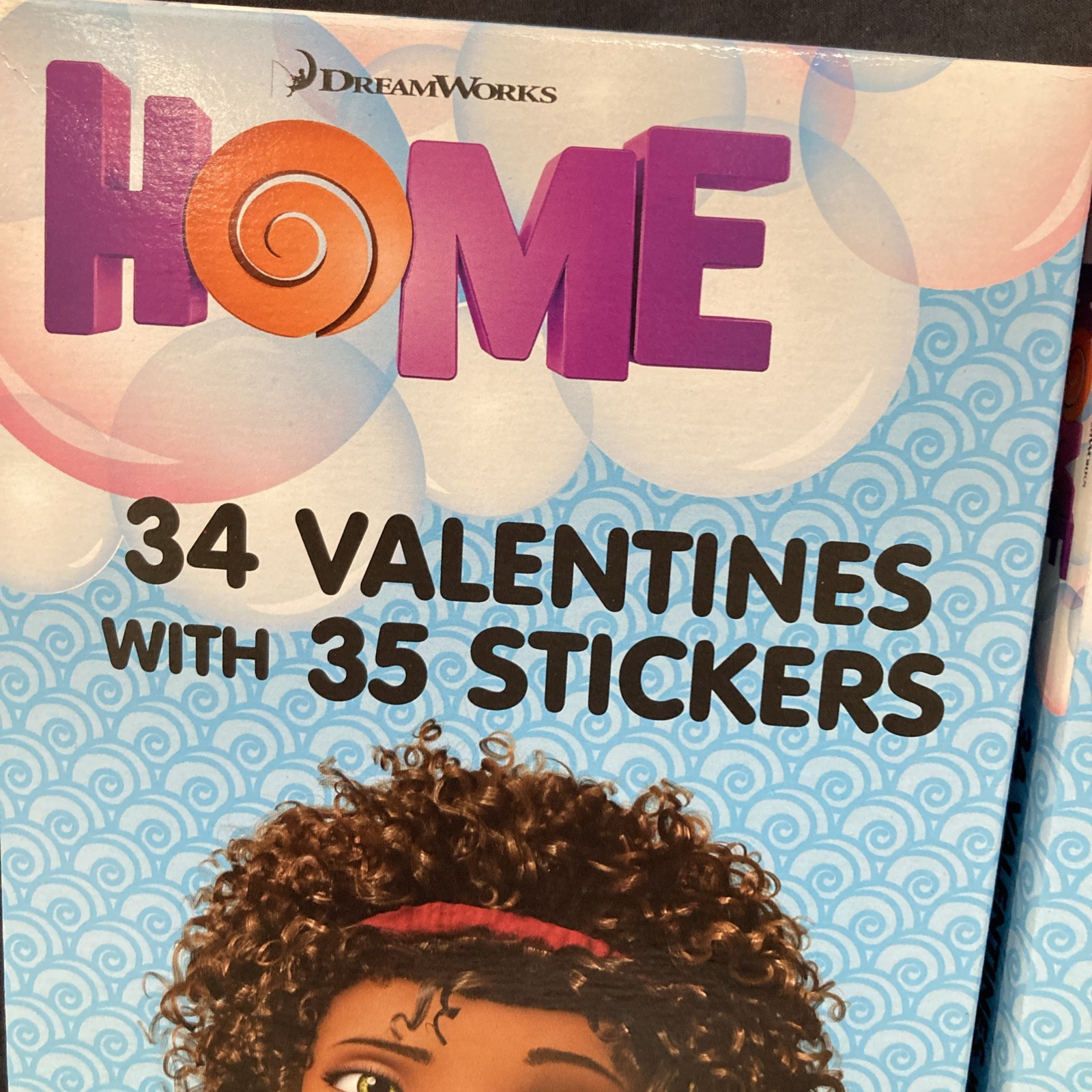 DreamWorks Home 34 Valentines With 35 Stickers Made In USA New (2 Boxes)