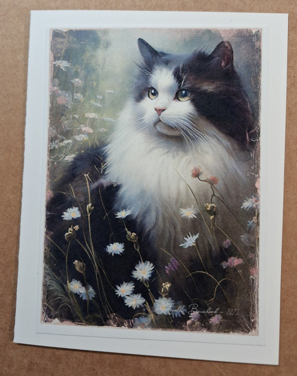 a funny cat card – any occasion ED#838