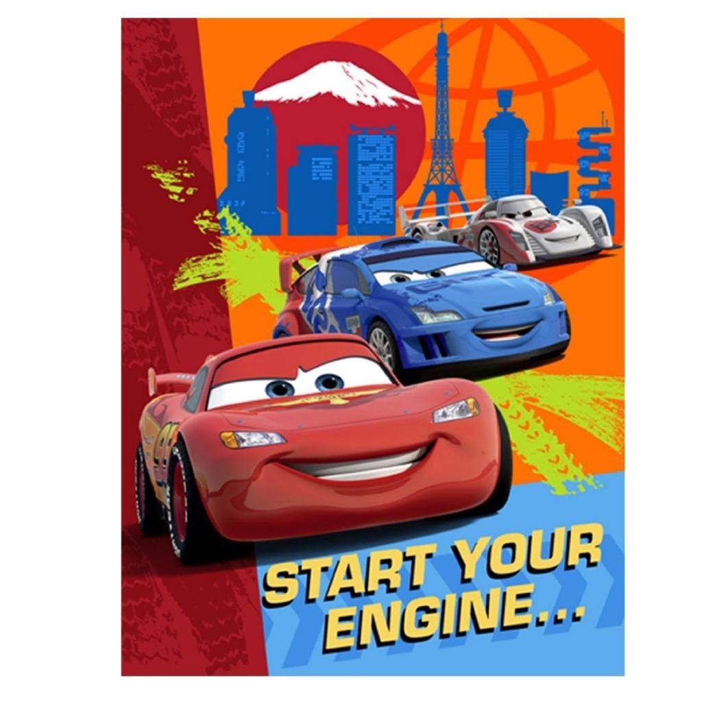 Disney Pixar Cars Invitations 8 Per Package Birthday Party Supplies NEW