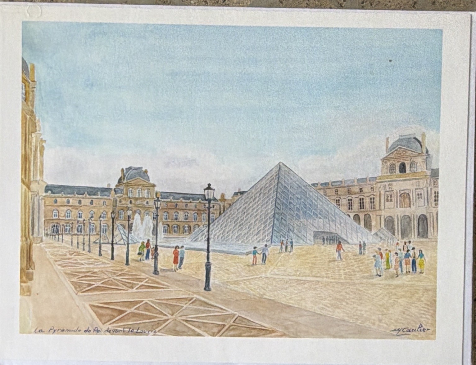 Paris Scenic 6×8 Flat Sealed Prints/Greeting Cards Set w/ Envelopes