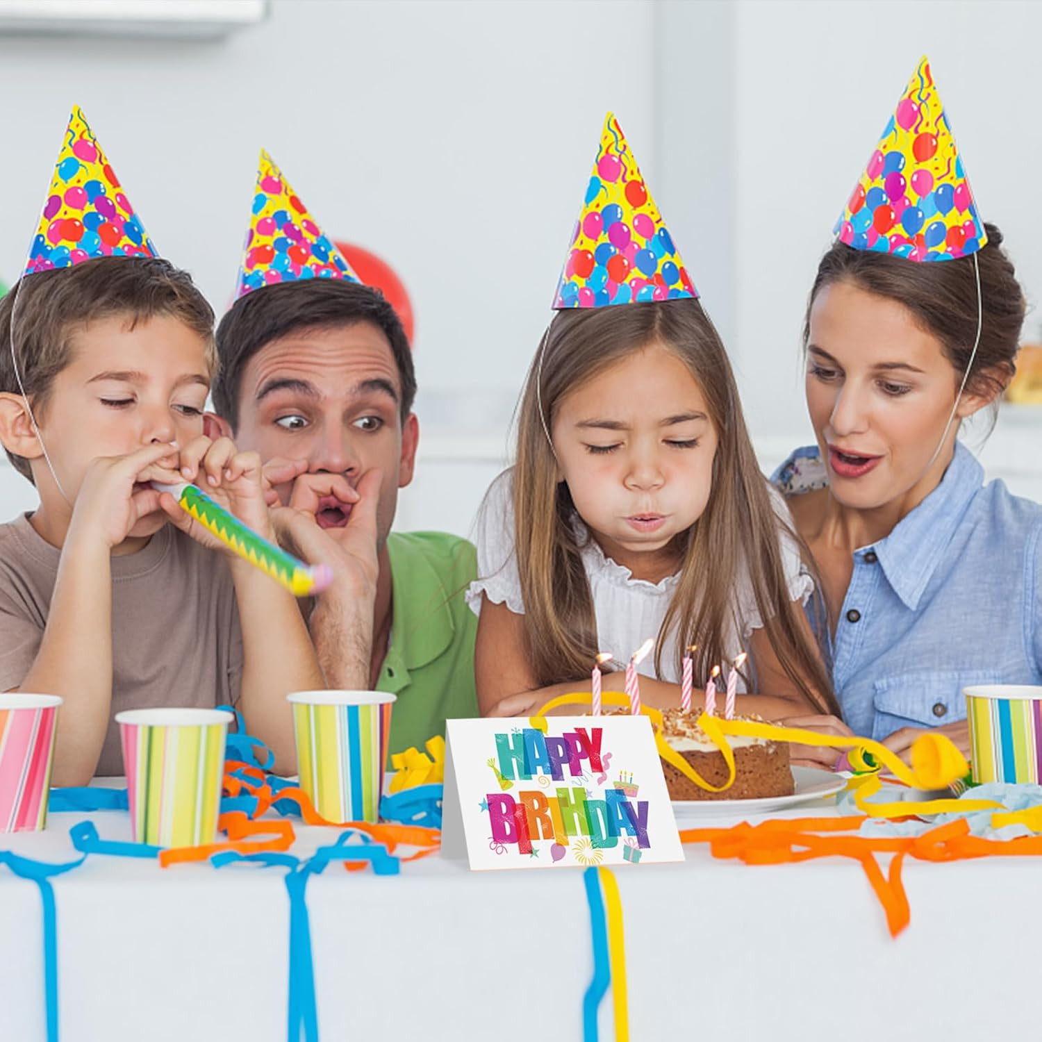 32 Pack Birthday Cards with Envelopes 4×6 Assorted Greeting Cards Bulk Set