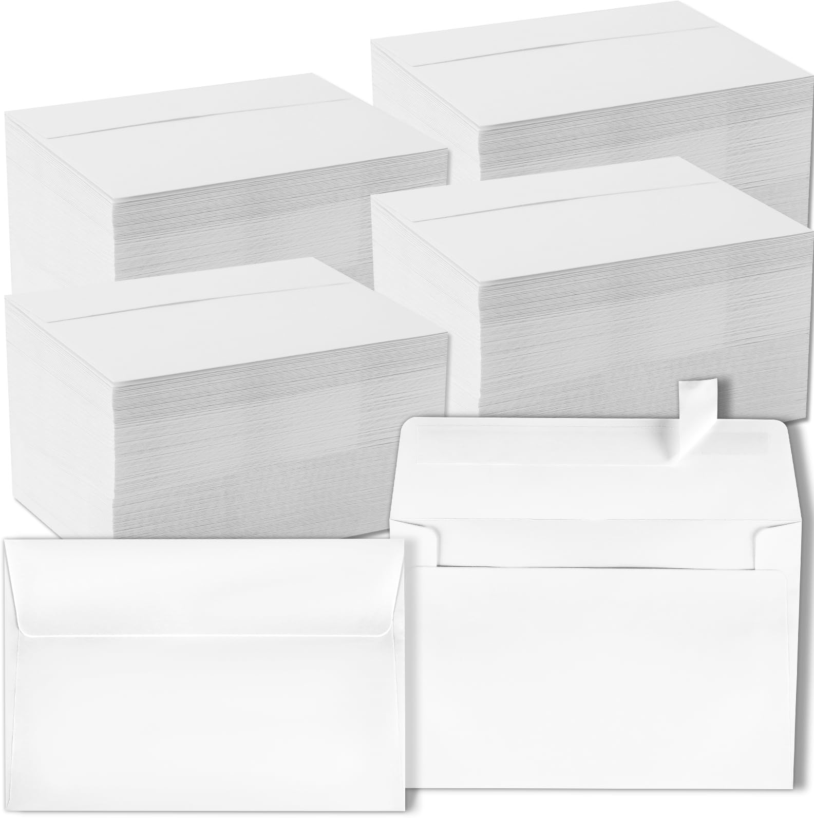 1000 PCS A7 5.25×7.25 Inch Self Adhesive Invitation Envelopes For 5×7 Card