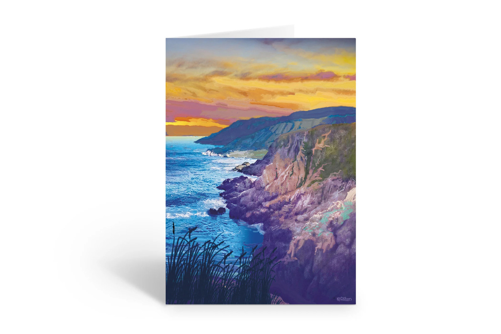 Sunset Coastal View You Note Card – 10 Boxed Cards – 14371