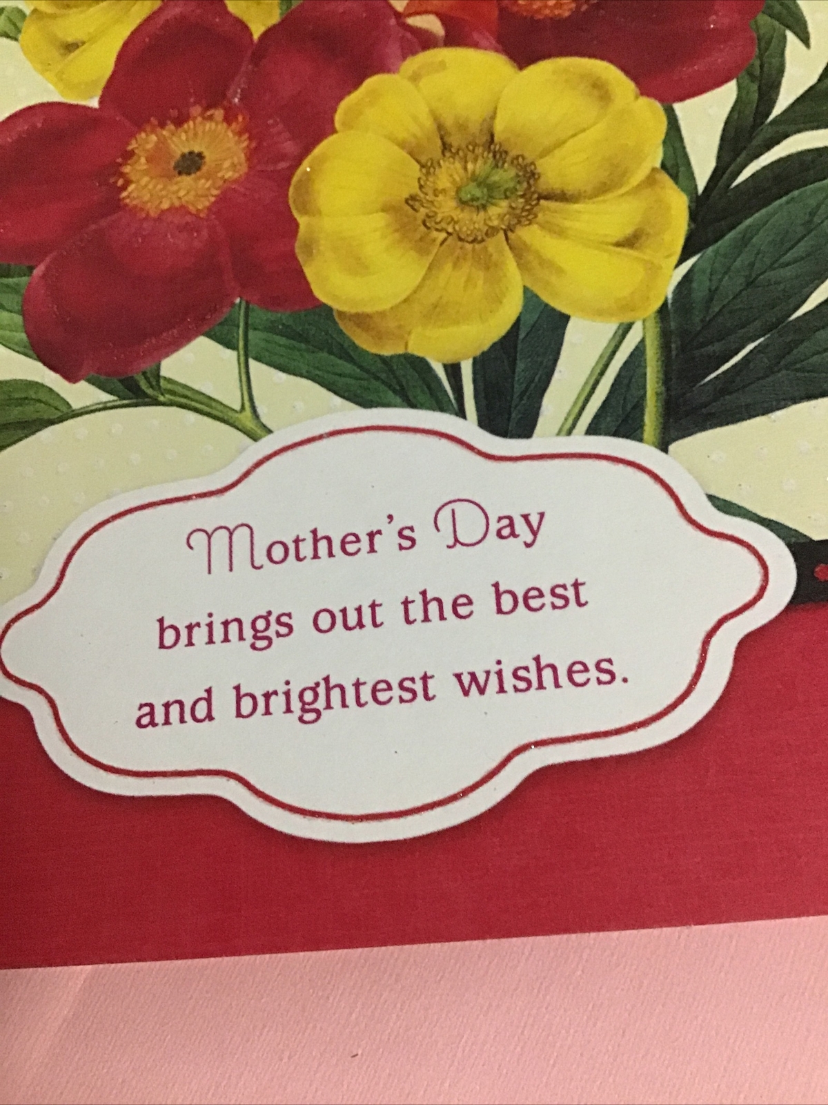 Mother’s Day Mom Wife Daughter Sister Friend 5.5”x8” Hallmark Greeting Card