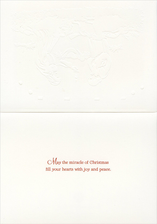The Nativity Religious Designer Greetings Christmas Card