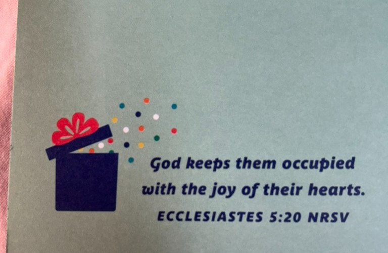 Happy Birthday Greeting Card & Envelope ~ Religious