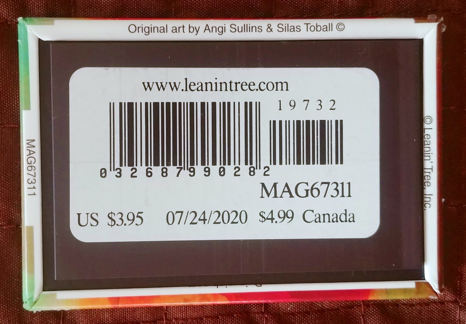 “Native American Images”, (3) Leanin Tree Occassion Magnets, All New, Never Used