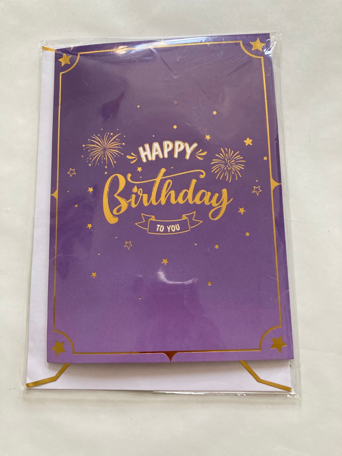 Birthday 3D Pop up Card with Music & Light & Candle & Customizable 0-9 Numbers