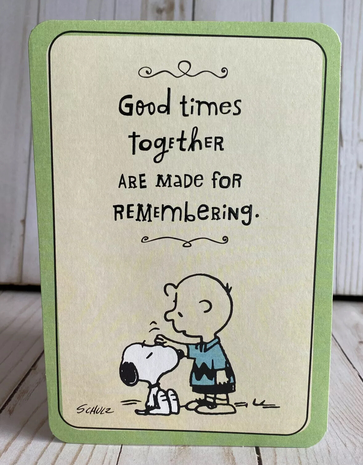 Charlie Brown + Snoopy Pet Sympathy Loss Card Dayspring Thinking Of You Sad Time