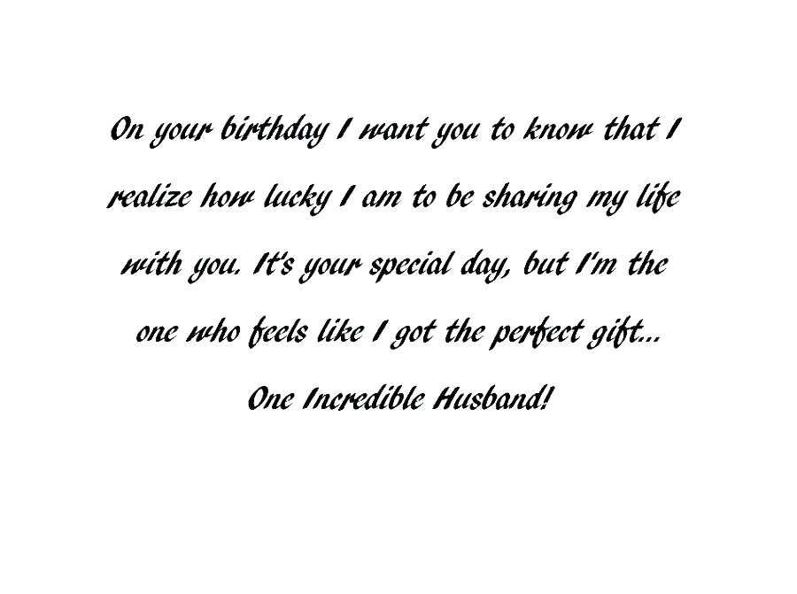Personalized Birthday Card Handmade for Husband Forest Theme with Verse Inside