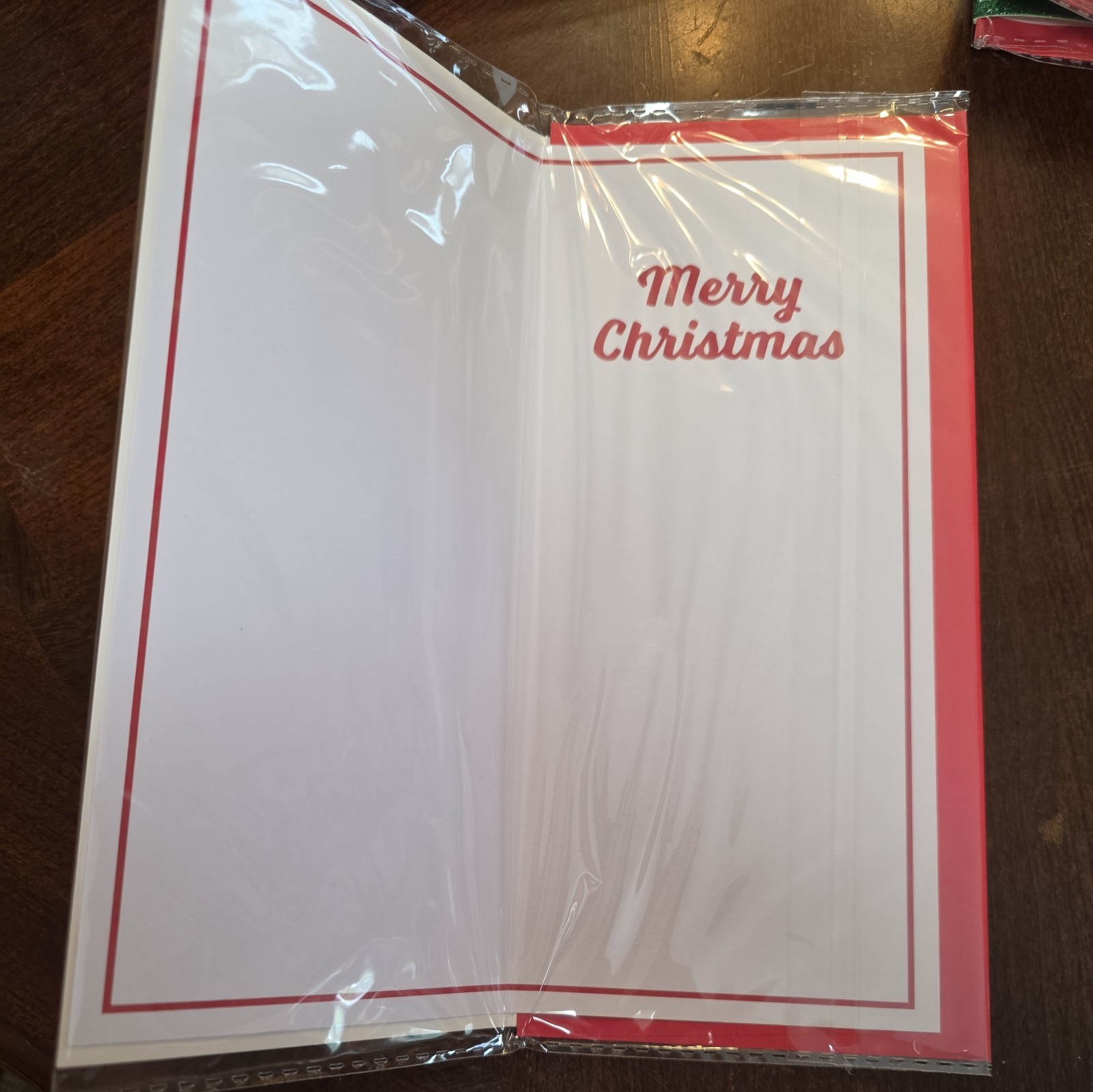 Merry Christmas Greeting Card with Envelope