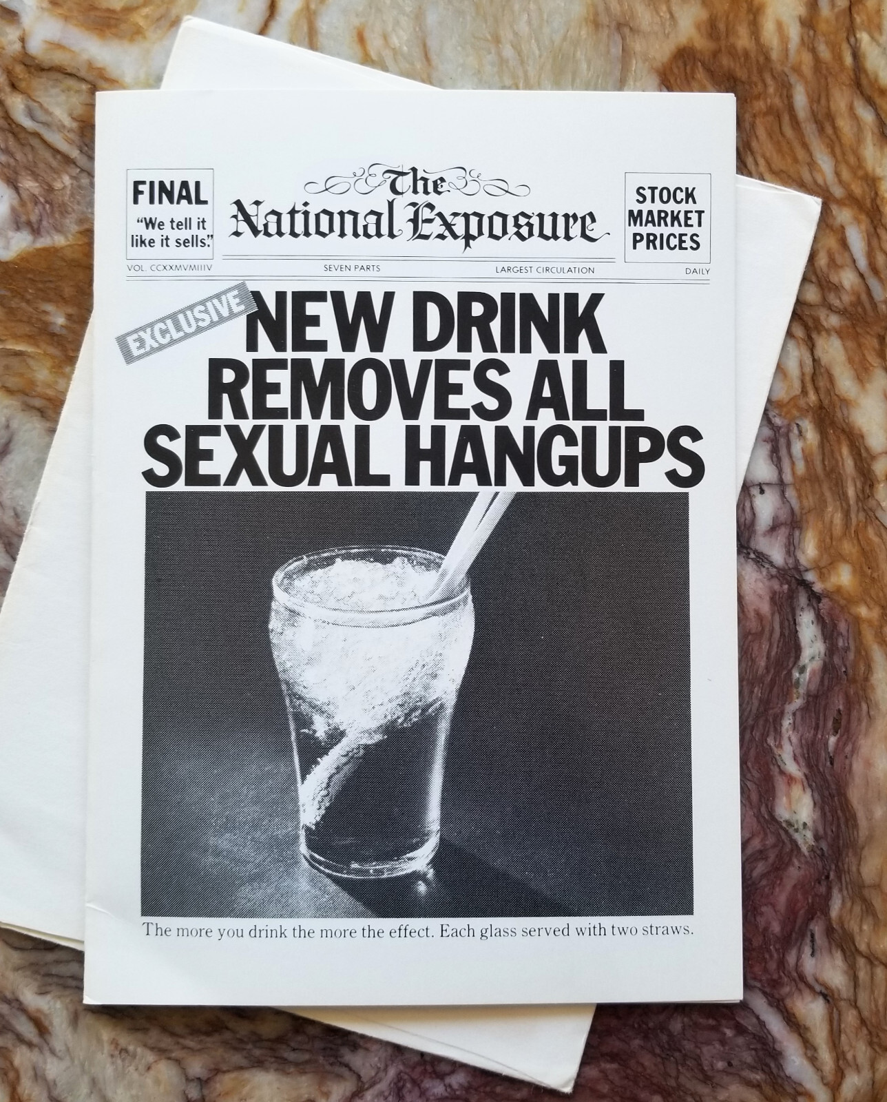 Naughty Adult Invitation Greeting Card 5×7 ~ Sexy – Call Me When You’re Thirsty