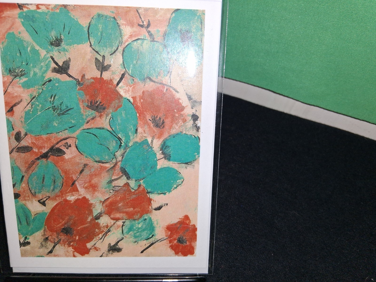 Set of seven beautiful floral blank greeting cards. Seven different styles.