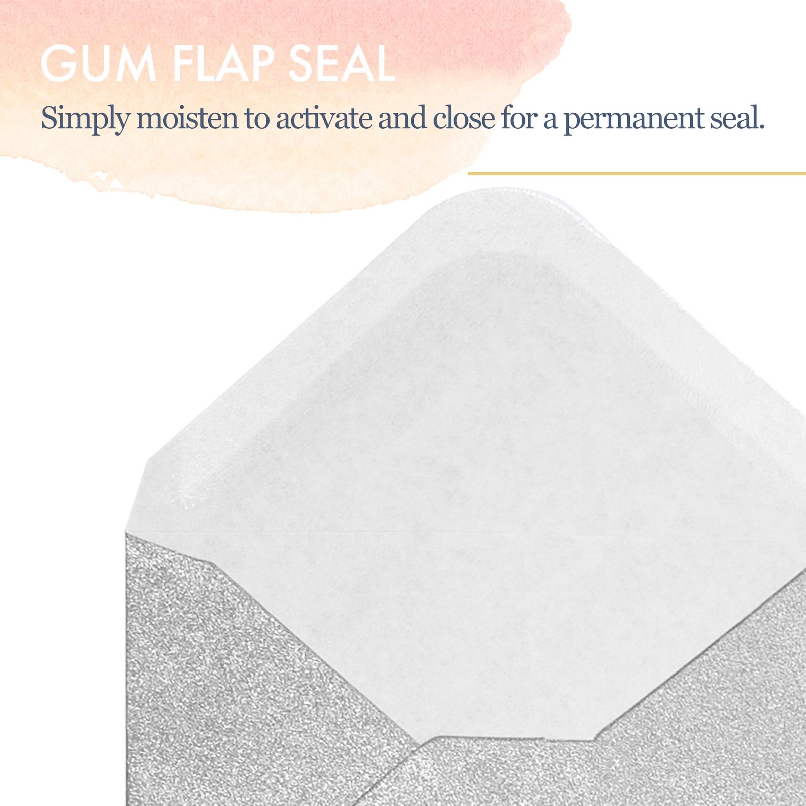 100 Count Mini Gift Card Envelopes Silver 4×2.7in