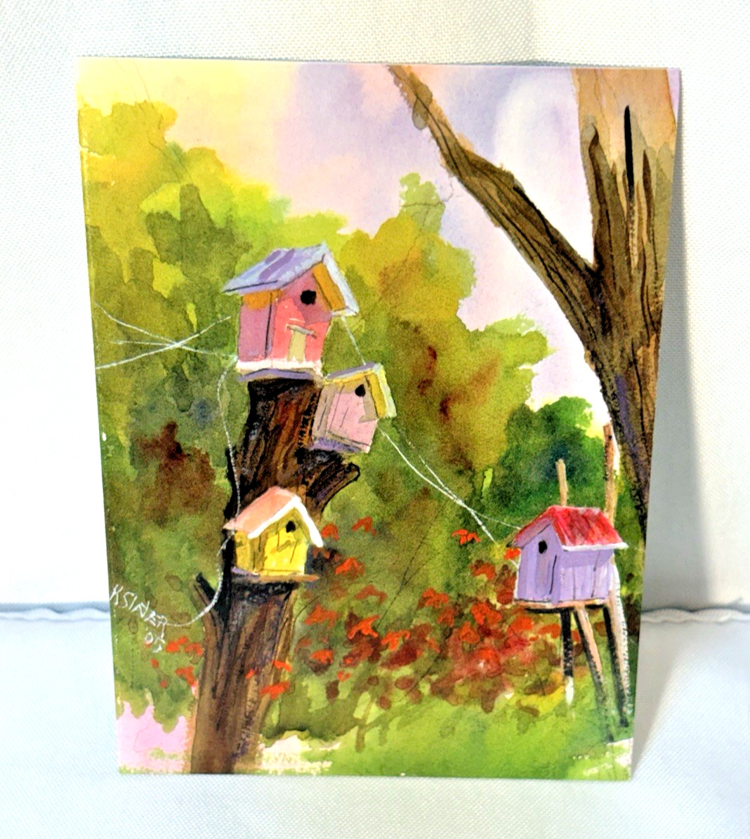 12 THASC Greeting Cards Disabled Artists Mixed Artists Paintings & Envelopes USA