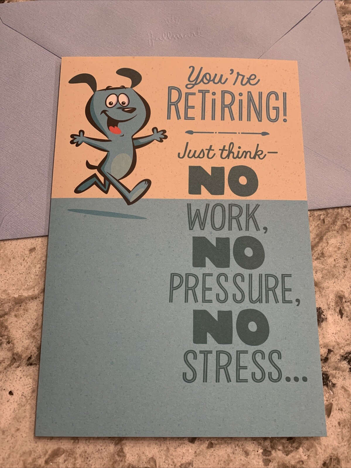 You’re Retirement Congratulations Enjoy 5.5”x8” Large Hallmark Greeting Card