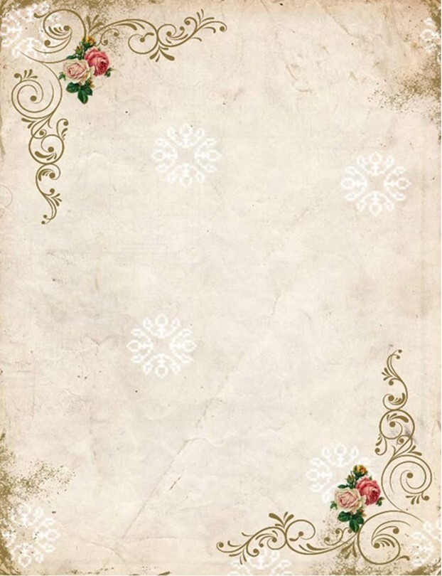 8 GIRL TEA PARTY INVITATION SHABBY CHIC FANTASY GLOSSY BLANK NOTE CARD ENVELOPES