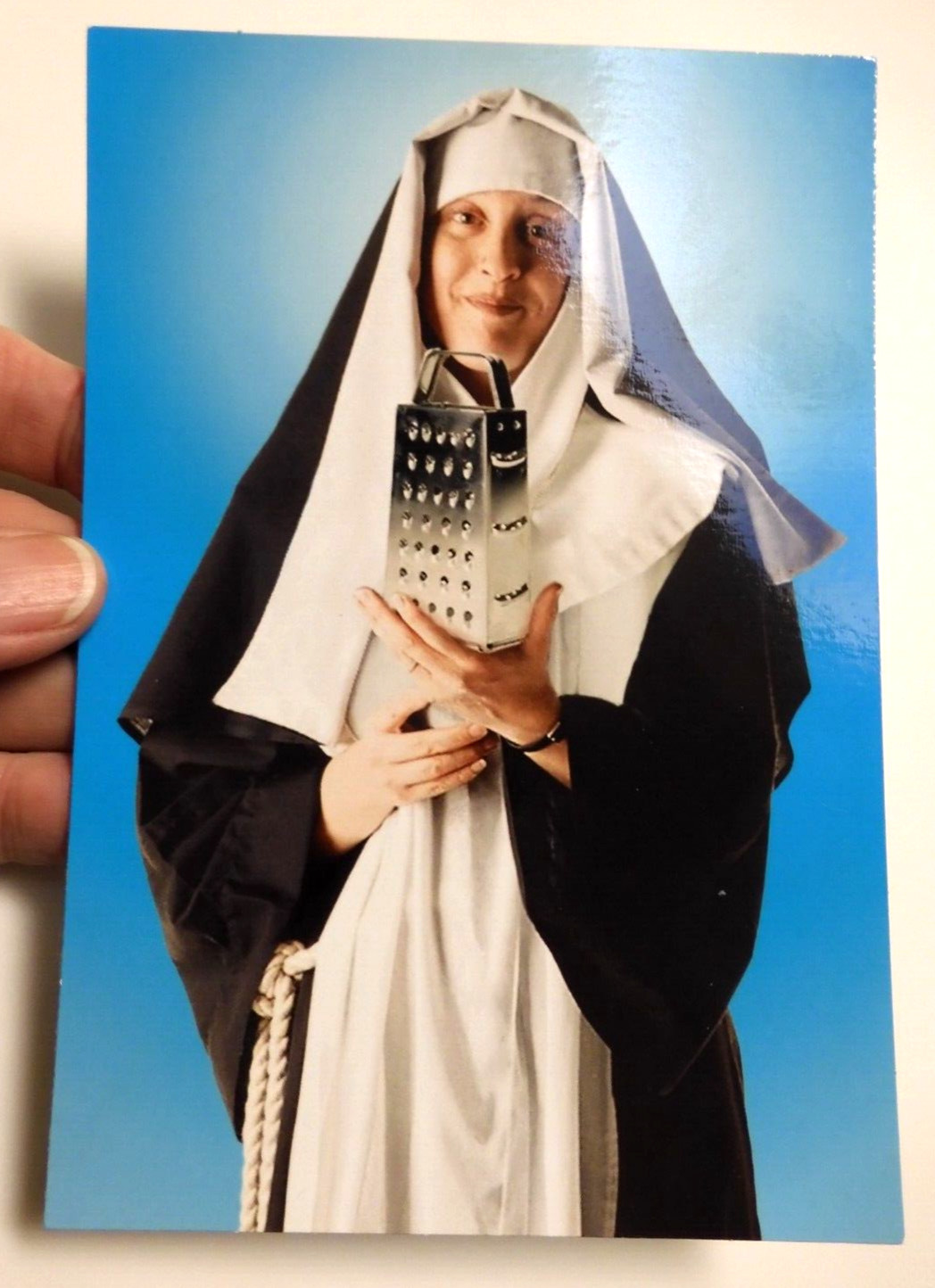 3 Cards from Shoebox Greetings Happy Birthday Nice People Nun Grater FUN