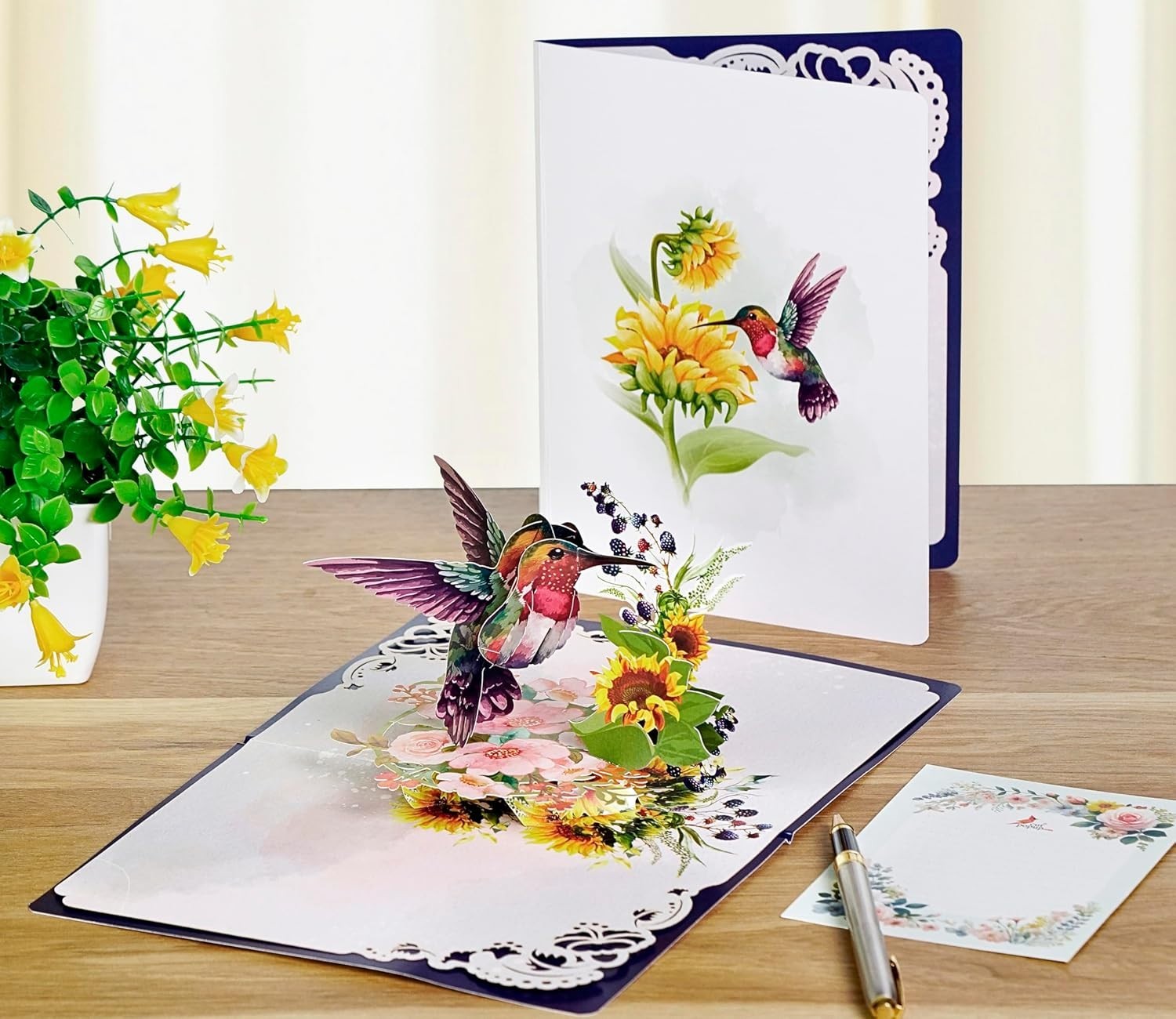 Floral 3D Pop Up Card – Birthday, Mothers Day