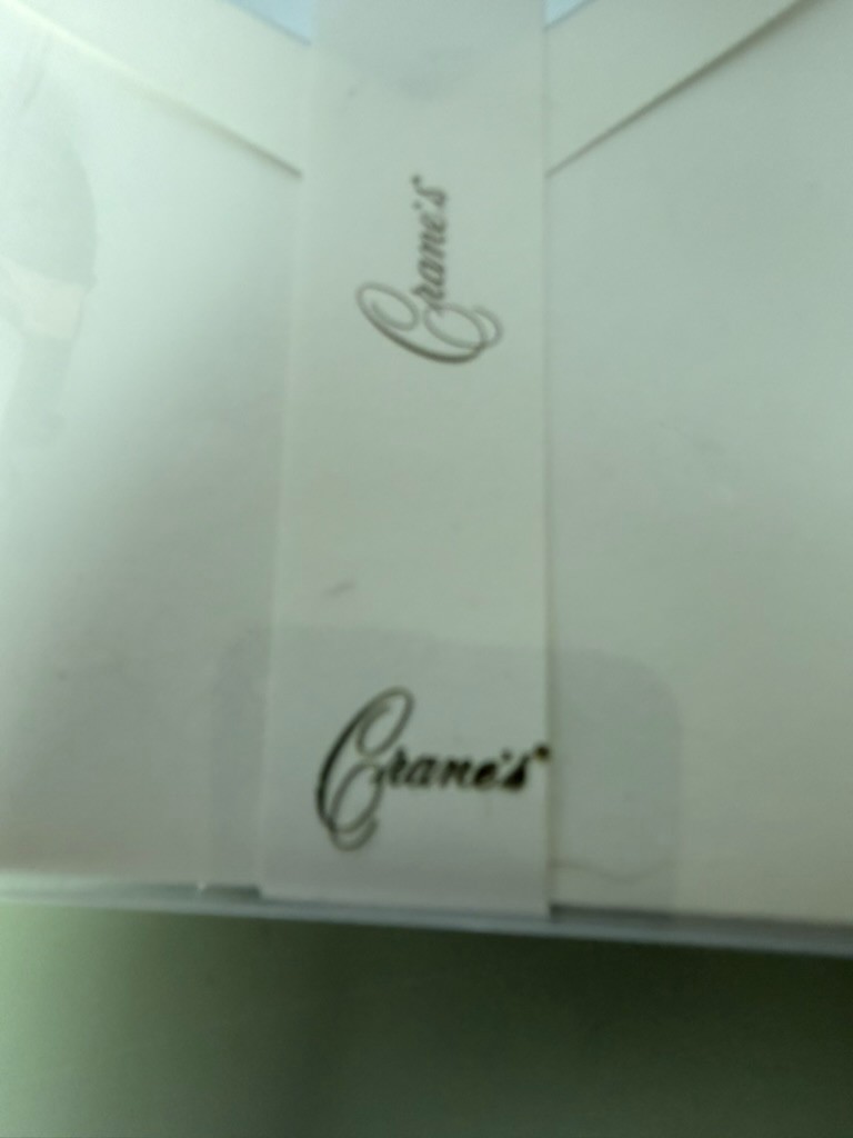 Crane’s Stationery Lot 90 Pc Gold Silver Lined Envelopes Cards USA New