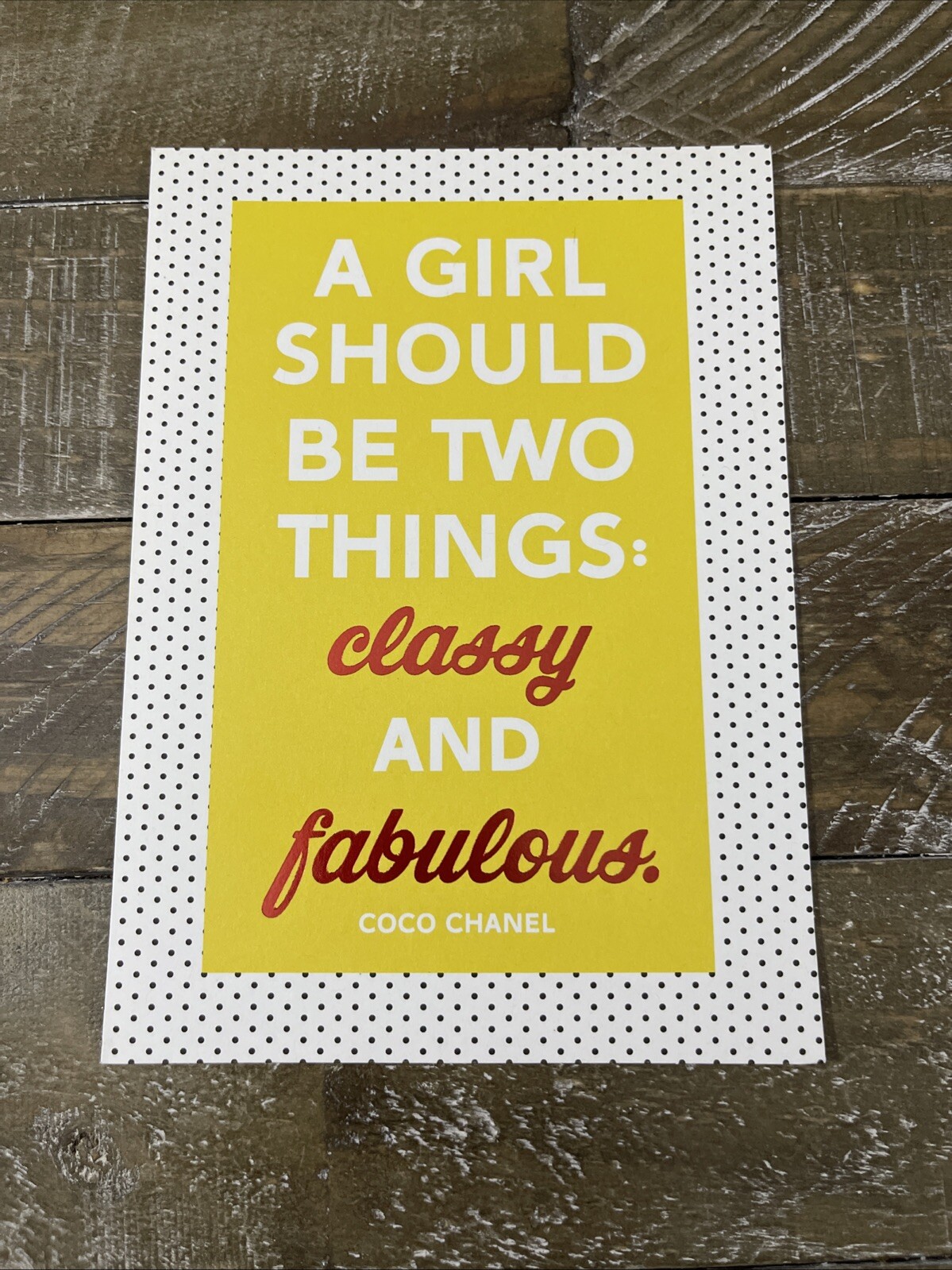 Recycled Paper Greetings Birthday Card Classy And Fabulous