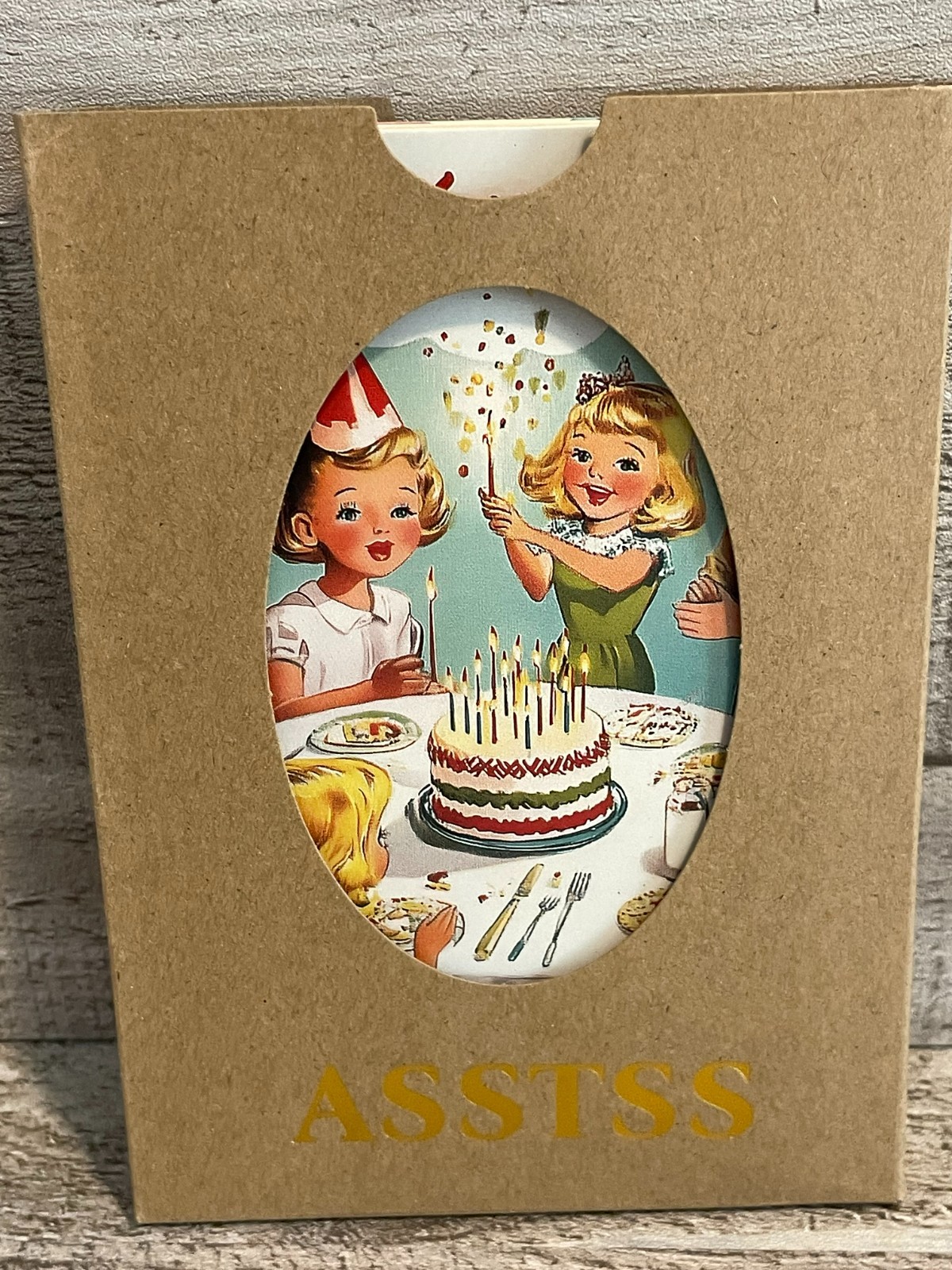 Vintage Inspired Happy Birthday Post Card Style Set of 20