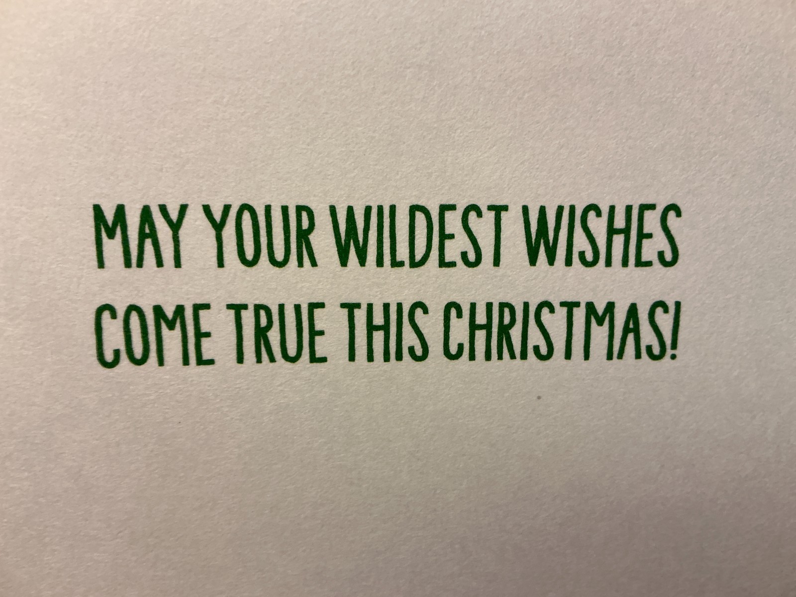 CHRISTMAS RSVP GREETING CARDS New w/Envelopes LOT 3 “WILL TRADE SISTER FOR….”