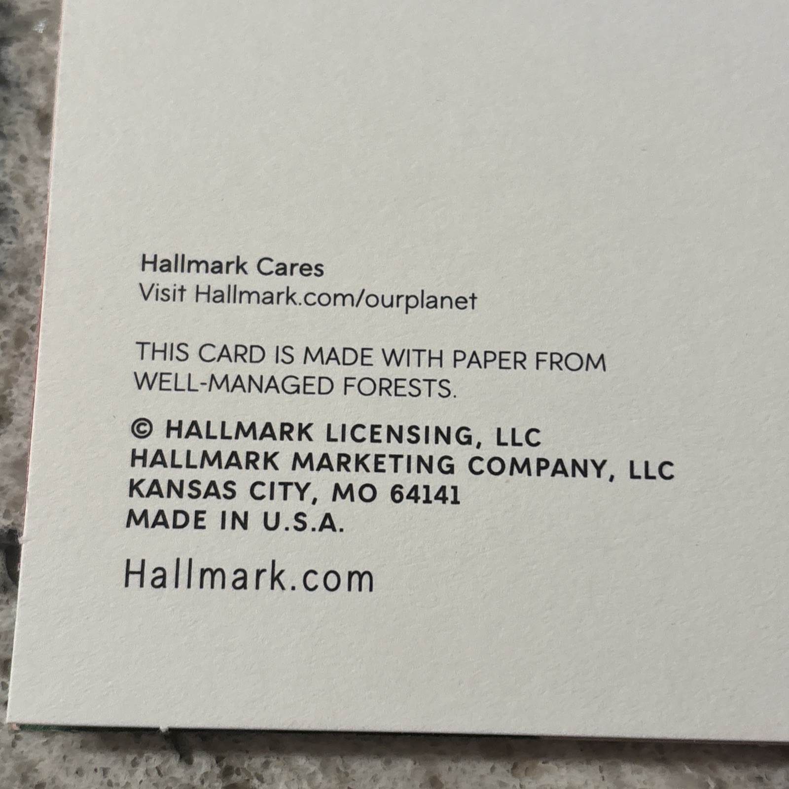 Happy Anniversary To A Special Couple Large 5.5” X 8” Hallmark Greeting Card